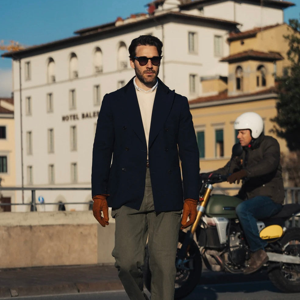 Luca - Carpincho gloves with cashmere lining