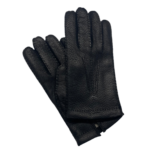 Giovanni - Peccary gloves with cashmere lining